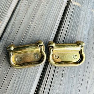 Vintage Gold Drawer Pulls